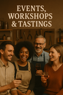 Events, workshops & tastings