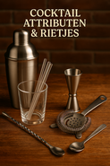 Cocktail attributen / Rietjes