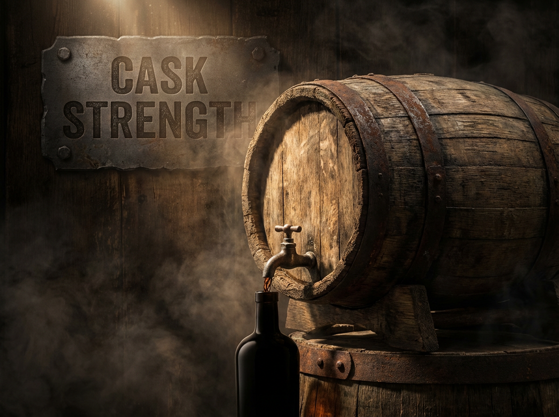 Rum op vatsterkte / cask strength