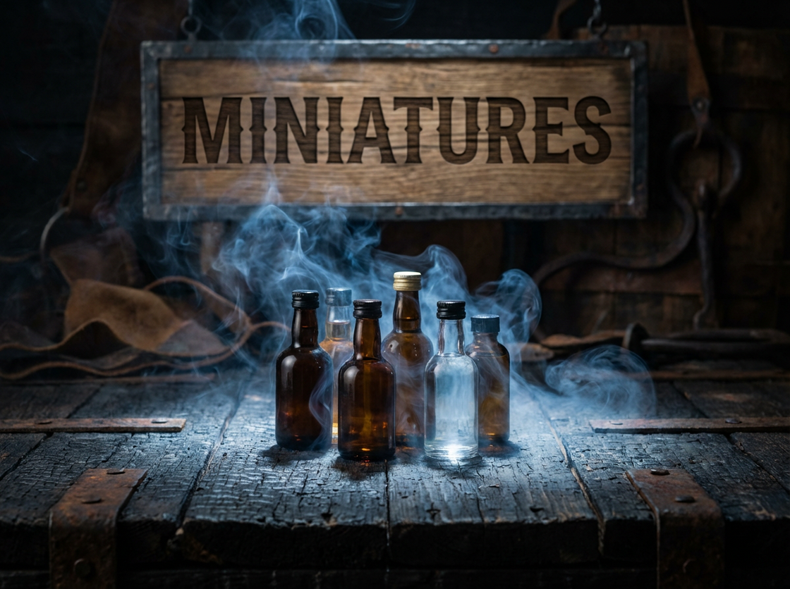 Miniatuur flesjes