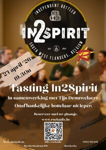 Tasting met In2Spirit 24 april '26