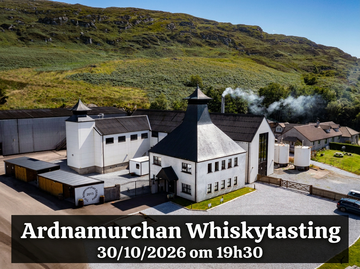 Ardnamurchan Whiskytasting &ndash; 30 oktober 2026