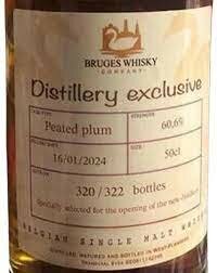 Bruges Whisky - Peated Plum 2024