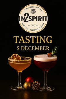 Tasting met In2Spirit 5 december 2025